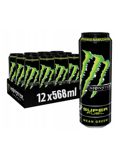 Энергетический напиток Monster Super Fuel Green 568мл (12)