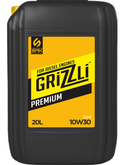 Grizzli Premium 10W-30 масло моторное CJ-4