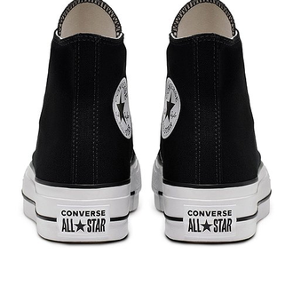 CONVERSE ALL STAR НА ВЫСОКОЙ ПОДОШВЕ ЧЕРНО-БЕЛЫЕ