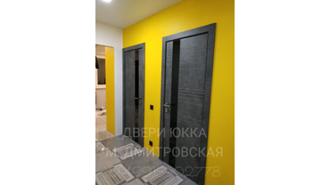 Модель: Роял 
Стекло: лакобель черная с гравировкой 
Цвет: Бетон Темный 
Погонаж: Телескопический 
Петли: скрытые 