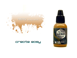 Pacific88: Краска акриловая Aero Easy Metal M-55 "Бронза" (18 мл.)