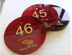 Гардеробный номерок №3