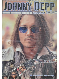 Johnny Depp Календарь 2014