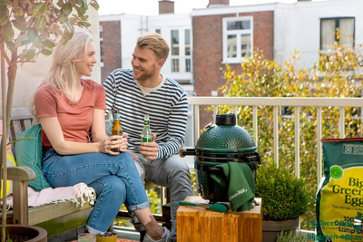 Гриль керамический BIG GREEN EGG MiniMax, 119650