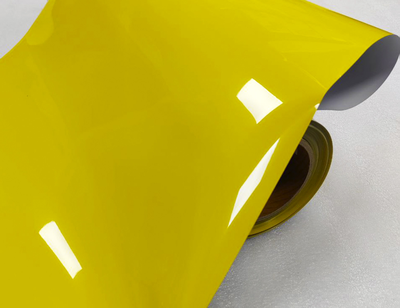 Термопленка "SEF" серия FLEXCUT SBB MAXIMA 05 LEMON YELLOW, 120 мкм, полиуриетан 100%.