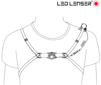 Налобный фонарь LED LENSER Neo 10R, синий  [500917]