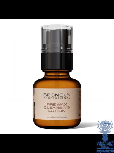Лосьон очищающий до депиляции бровей BRONSUN, 50 мл