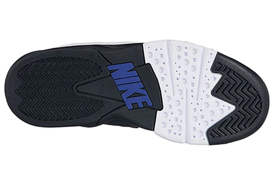 Nike air force top max white black