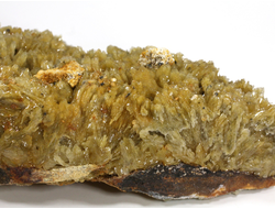 Барит золотистый, жёлтый, включения других минералов, Россия, Адыгея (236*130*55 мм, 2523 г) №29462