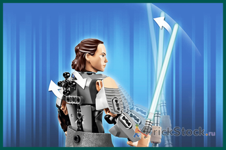 # 75528 Сборная Фигура «Рей» / “Rey” Buildable Action Figure (2017)