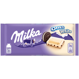 Milka Oreo white  100G (22 шт)