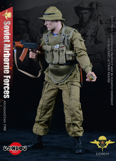 Советский десантник в Афганистане - КОЛЛЕКЦИОННАЯ ФИГУРКА 1/6 SOVIET AIRBORNE TROOPS VDV IN AFGHANISTAN (UD9019) - UJINDOU