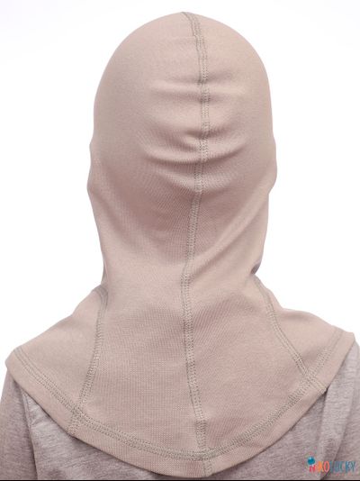 Шапка-шлем 23301-02 95%хлопок 5%лайкра, серый гранит 52-54