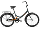 Дорожный велосипед ALTAIR CITY 24, темно-серый, оранжевый рама 16