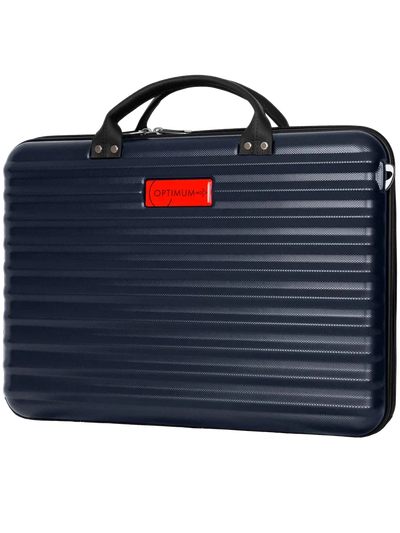Пластиковый кейс для ноутбука 17 - 18 дюймов Optimum, темно-синий