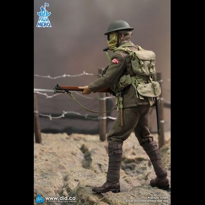 Британский солдат Первой Мировой войны - Коллекционная фигурка 1/12 SCALE WWI British Infantry – Albert Brown (XB80028) - DID