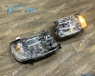 Фары Toyota Land Cruiser 100 светлые