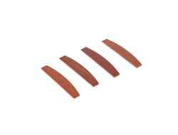 Ремкомплект для шлифмашины пневматической (УШМ) QB-135, лопасти ротора, 4 шт MIGHTY SEVEN QB-135T19