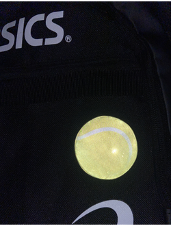 Значок светоотражающий «Теннисный мяч»