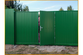 Забор из профлиста - Саяны-4