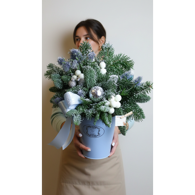 Новогодняя композиция № 1141