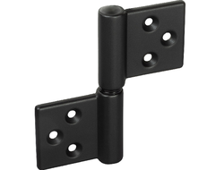 Петля карточная CH-R B черная