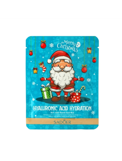 SADOER маска д/лица тканевая увлажняющая с гиалуроновой кислотой 25г