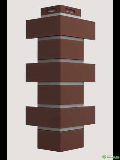 Угол наружный FLEMISH коричневый 420 мм