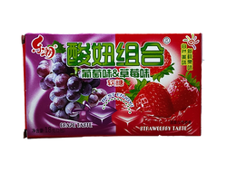 Жевательный мармелад Grape/Strawberry Taste
