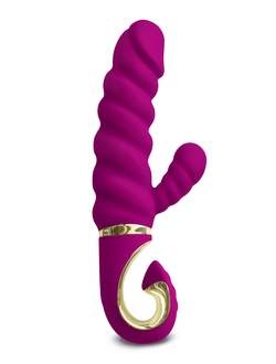 FT10448 Вибратор-кролик с витым стволом GCandy, 22х4.5 см