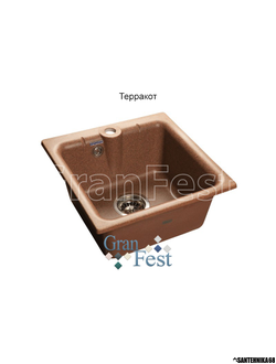 Керамогранитная мойка GranFest Гранфест Practic GF-P420