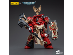 Терминатор Кровавых Ангелов (Warhammer 40k) - КОЛЛЕКЦИОННАЯ ФИГУРКА 1/18 Blood Angels Assault Terminators Brother Davinos (JT5536) - JOYTOY