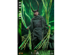 ПРЕДЗАКАЗ - Бог времени Локи (Том Хиддлстон, "Локи") - Коллекционная фигурка 1/6 God Loki (DX40) - Hot Toys ?ЦЕНА: 42900 РУБ.?