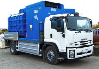 Промышленный пылесос S24D на базе грузовика ISUZU