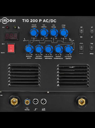 ПРОФИ TIG 200 P AC/DC