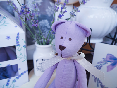 Лавандовый мишка.