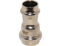 Муфта ROMMER переходная ВПр 22х18 из нержавеющей стали прессовой