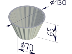 Форма Кексница 130 х 70 х 65 м