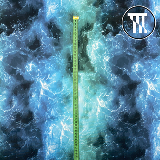 Бифлекс матовый принт Глубокий океан