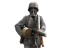 ПРЕДЗАКАЗ - Немецкий пулеметчик времен Первой Мировой - Коллекционная ФИГУРКА 1/6 scale WWI German MG08 Gunner – Arthur (D11015) - DID ?ЦЕНА: 25900 РУБ.?