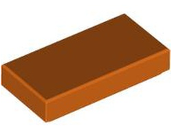 Tile 1 x 2, Reddish Orange (3069 / 6469086)