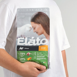 Elato (Элато) корм для котят с курицей и уткой 1,5 кг