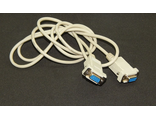 Кабель COM RS232  DB9 гнездо -  гнездо 1-2 м