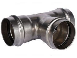 Тройник ROMMER равнопроходной ВПр, 54 из нержавеющей стали прессовой