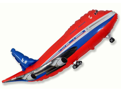 Самолет красный