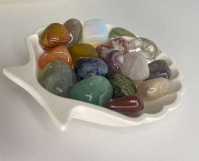 Коллекционные камни в виде галтовки