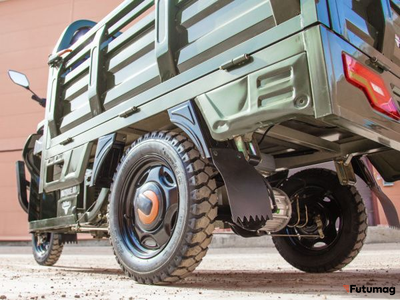 Грузовой электротрицикл Rutrike Антей-У 1500 60V1200W зеленый