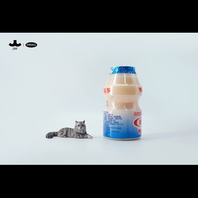 Мини мейн-кун (серый) - Коллекционная ФИГУРКА 1/12 scale mini maine coon (JS2310A) - JXK