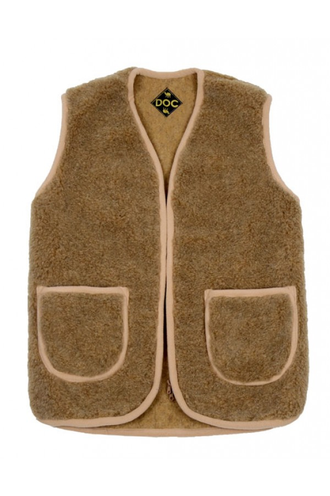 Жилет из верблюжей шерсти