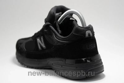 New balance 993 black leather top